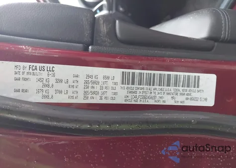 2016 Jeep Grand Cherokee High Altitude from USA, damaged, VIN 1C4RJFCG9GC450237